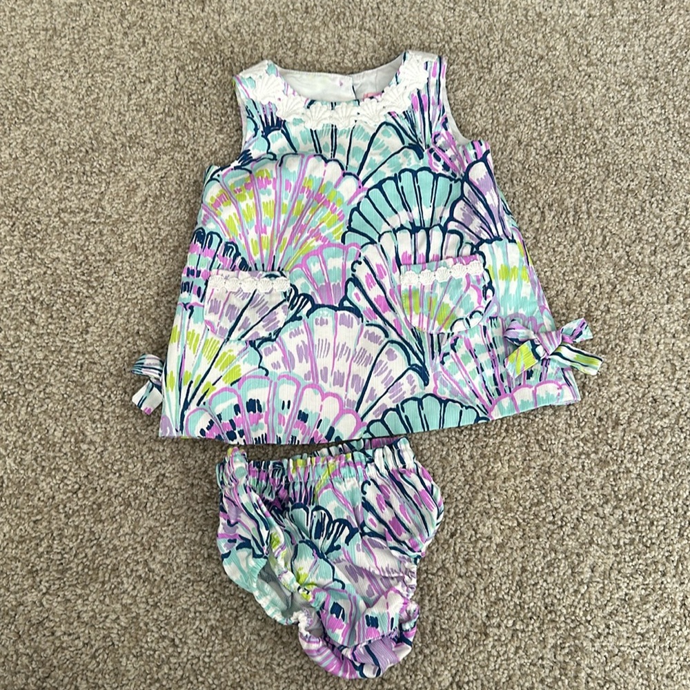 Lily Pulitzer Baby Dress 3-6 months
